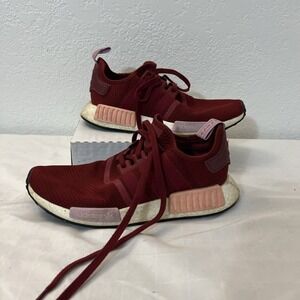 ADIDAS Originals NMD R1 running shoe Collegiate Burgundy womens Size 9.5M 675001